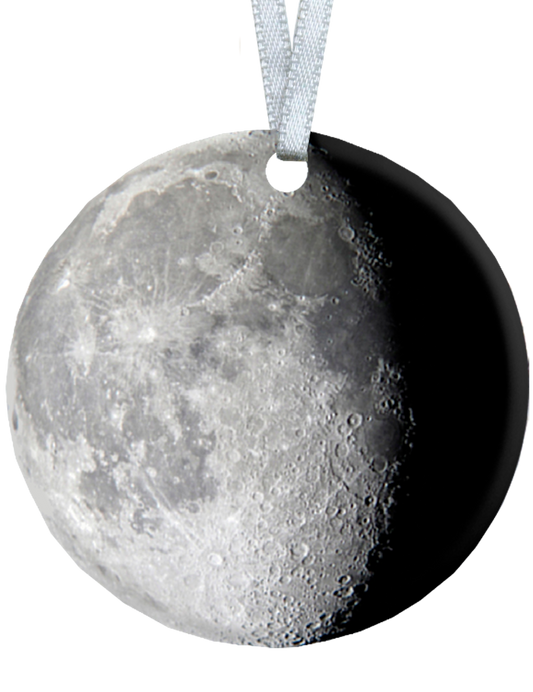 Moon 4 inch ornament