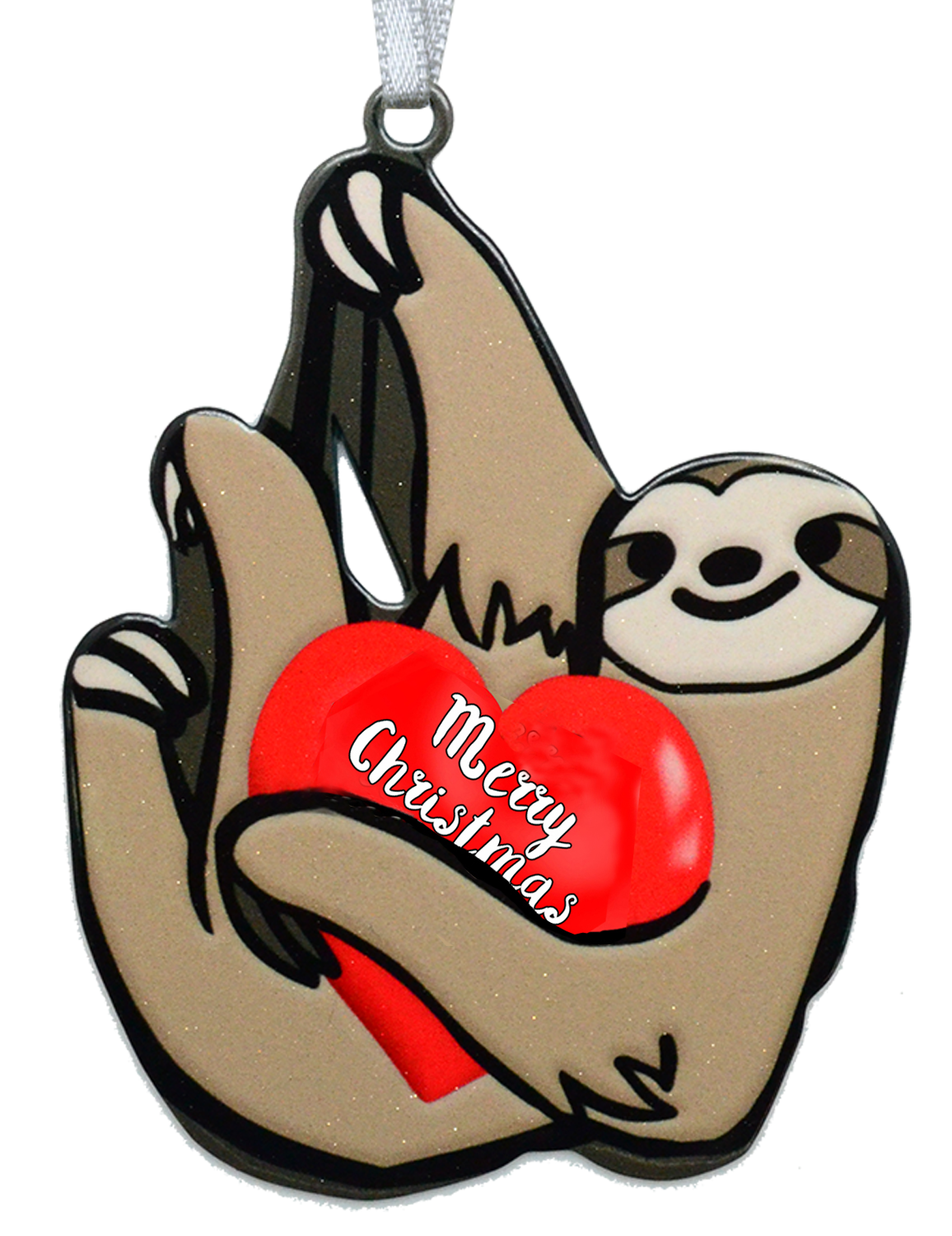 Sloth 4 inch ornament