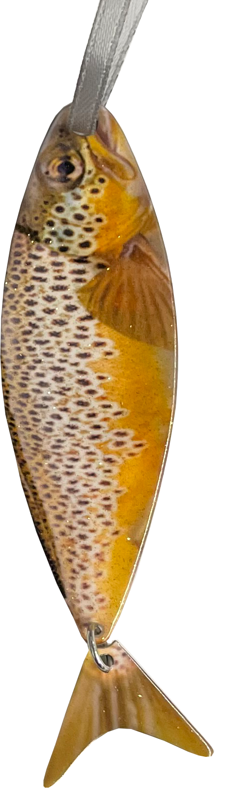Brown Trout Ornament 4 inch #8345 by d'ears
