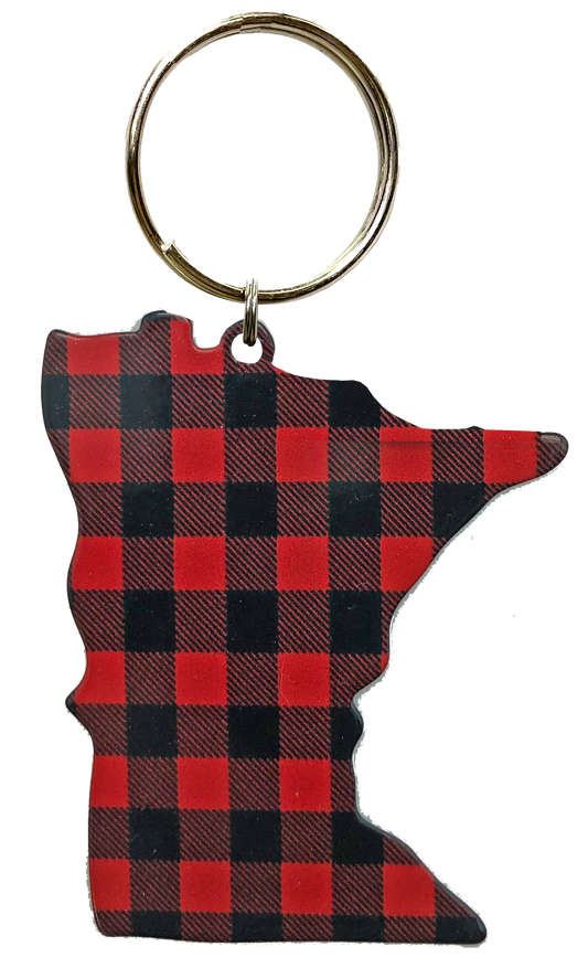 MN, Lumberjack Plaid, Key Chain #8510