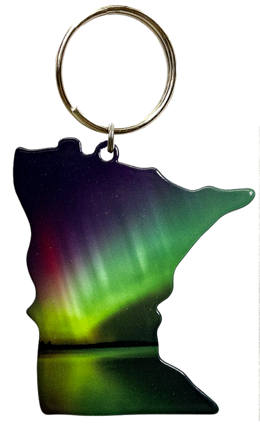 MN, Rainbow, Key Chain #8513