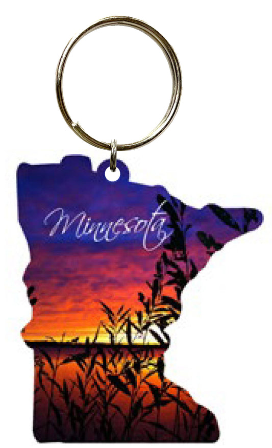 MN, Waves of Grain, Key Chain #8535