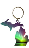 MI State, Rainbow Key Chain #8571