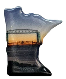MN, Duluth Lift Bridge, Magnet #9528