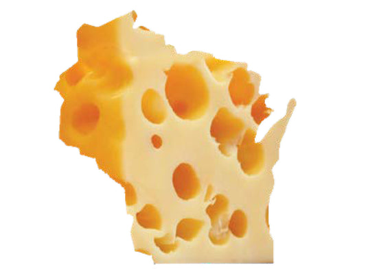 WI, Cheese Pin #6043