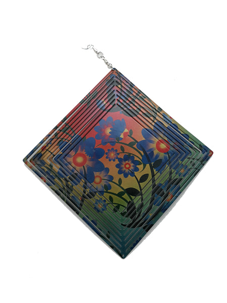 Bright Floral Wind Spinner