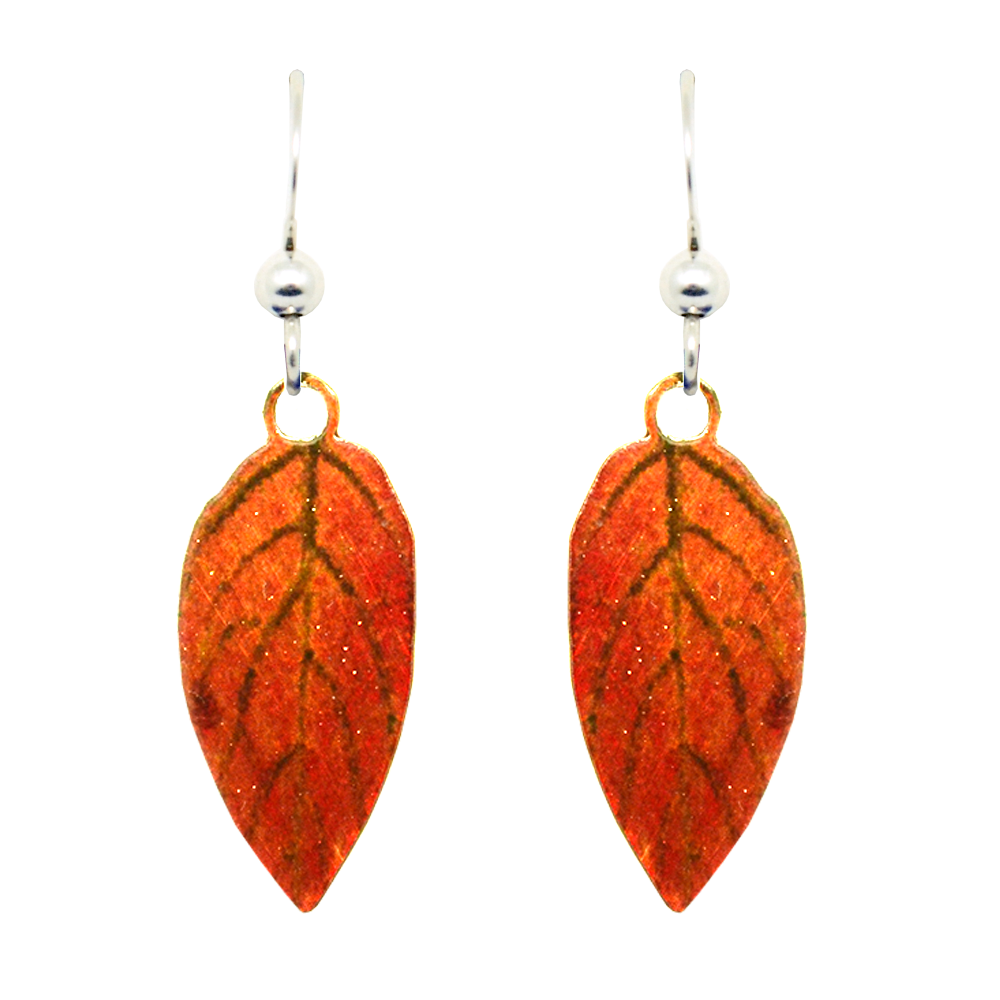 Autumn Birch Earrings, Sterling Silver Earwires, Item# N5114