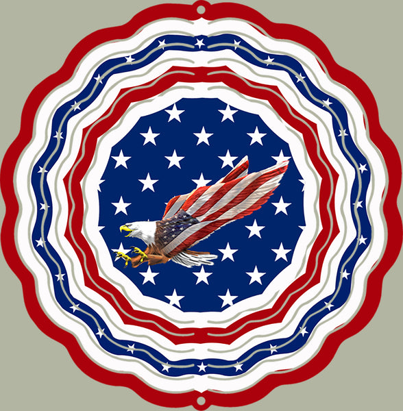 d'ears Patriotic Wind Spinner