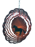 Sunset Horse Wind Spinner