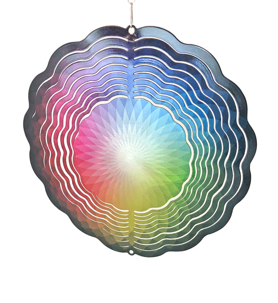 Color Wheel Wind Spinner