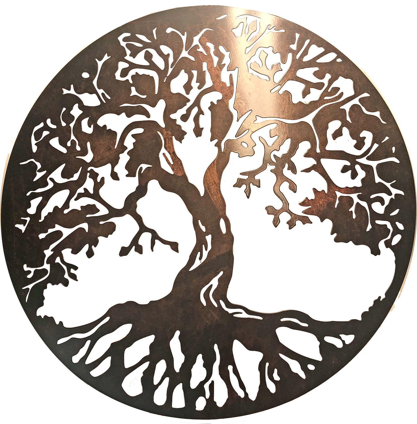 Tree of life metal wall art by d'ears, 22 inch, made in the USA, 18 gauge steel
