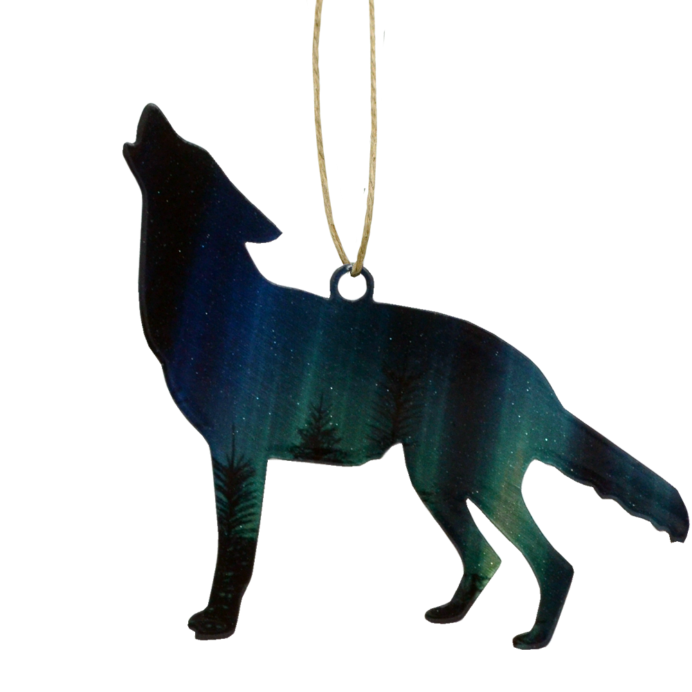 Wolf Ornament #8121
