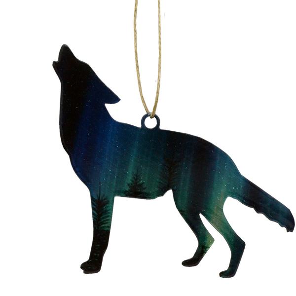 Wolf Ornament #8121